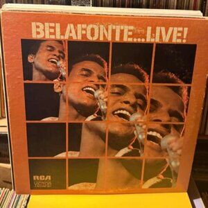 Harry Belafonte – Belafonte ...Live! Vintage 33rpm VG+ AB69
